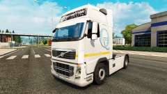 Piel Q-Meieriet para camiones Volvo para Euro Truck Simulator 2