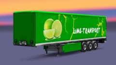 La piel Grun Cal en semi para Euro Truck Simulator 2