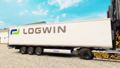 La piel Logwin Logística para la semi-refrigerados para Euro Truck Simulator 2