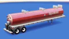 La piel de ExxonMobil en el tanque de ácidos para American Truck Simulator