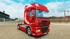 La piel Limited Edition v2.0 camión DAF para Euro Truck Simulator 2