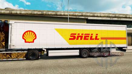 La piel de Shell para semi-remolques para Euro Truck Simulator 2