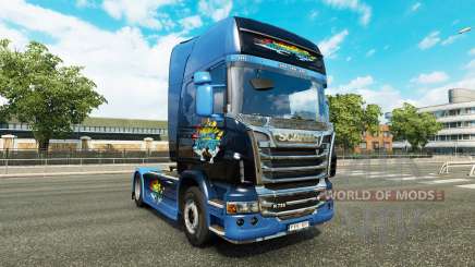 El desastre de Transporte de la piel para Scania camión para Euro Truck Simulator 2