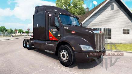 La piel Galón de combustible de los camiones Peterbilt para American Truck Simulator