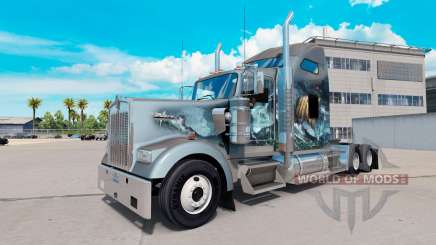 La piel de Viking para camión Kenworth W900 para American Truck Simulator