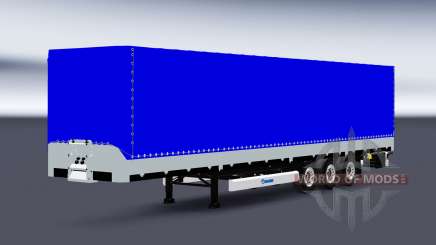 Plataforma semirremolque Krone SDP27 para Euro Truck Simulator 2