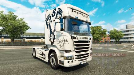 La piel Simplemente el Mejor en el tractor Scania Streamline para Euro Truck Simulator 2