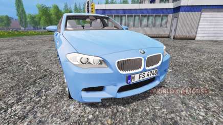 BMW M5 (F10) 2011 [zivil kdow] para Farming Simulator 2015