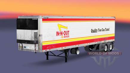 La piel DE in-N-OUT para la semi-refrigerados para American Truck Simulator