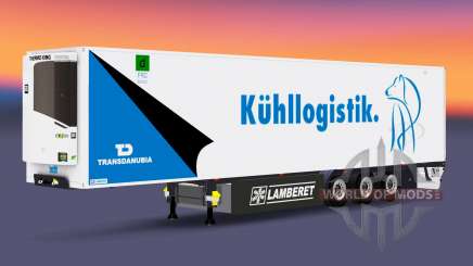 Semitrailer reefer EN Transdanubia para Euro Truck Simulator 2