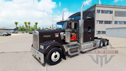 La piel Galón de combustible de los camiones Kenworth W900 para American Truck Simulator