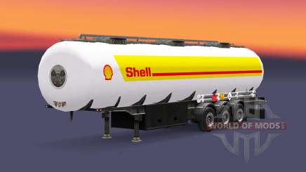 La piel de Shell para el combustible remolque para Euro Truck Simulator 2