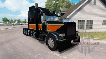 La parte Superior Plana de Transporte de la piel para el camión Peterbilt 389 para American Truck Simulator