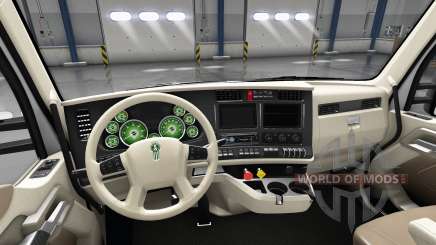 Interior de la Esfera Verde para Kenworth T680 para American Truck Simulator