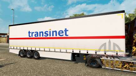 Cortina semirremolque Krone TransiNet para Euro Truck Simulator 2