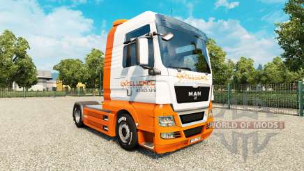 La excelencia de Transportes de la piel para el HOMBRE camión para Euro Truck Simulator 2