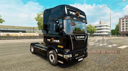 Tegma Logística de la piel para Scania camión para Euro Truck Simulator 2