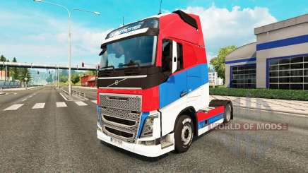 Serbia piel para camiones Volvo para Euro Truck Simulator 2