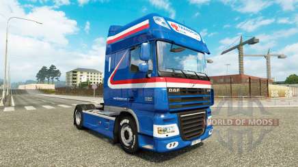 El H. Z. Transporte de la piel para DAF camión para Euro Truck Simulator 2
