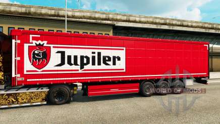 La piel Jupiler para remolques para Euro Truck Simulator 2
