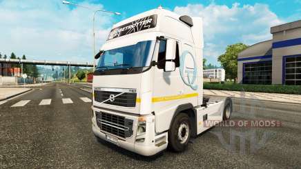 Piel Q-Meieriet para camiones Volvo para Euro Truck Simulator 2