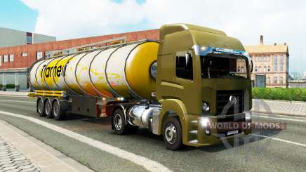 Una colección de camiones de transporte para el tráfico de v1.3 para Euro Truck Simulator 2