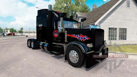 Rebelde Reaper de la piel para el camión Peterbilt 389 para American Truck Simulator