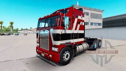 Barón rojo de la piel para Kenworth K100 camión para American Truck Simulator