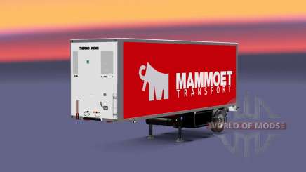 Semitrailer el refrigerador de la Corona de Mammoet para Euro Truck Simulator 2