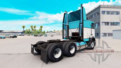 La piel del Bebé Azul camión Freightliner FLB para American Truck Simulator