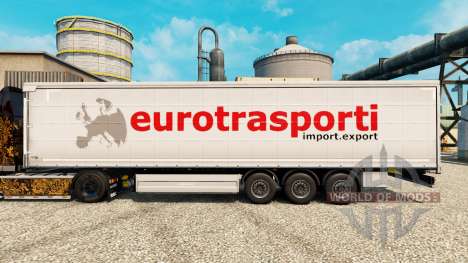 La piel de Transporte para la Euro semi para Euro Truck Simulator 2