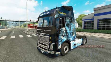 La piel es Sub-Zero en la Volvo trucks para Euro Truck Simulator 2