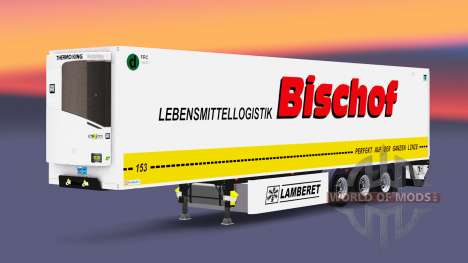 Semitrailer reefer EN Obispo para Euro Truck Simulator 2