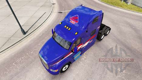 La Piel De B. T. Inc. el tractor Peterbilt 387 para American Truck Simulator