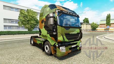 De camuflaje de piel para Iveco tractora para Euro Truck Simulator 2