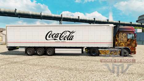 La piel de Coca-Cola semi para Euro Truck Simulator 2