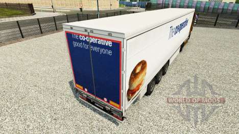 La piel de La cooperativa de alimentos en una co para Euro Truck Simulator 2