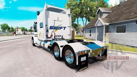 Swift de la piel para el camión Peterbilt 389 para American Truck Simulator