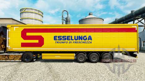 La piel Esselunga S. p.una.Una. es un semi para Euro Truck Simulator 2