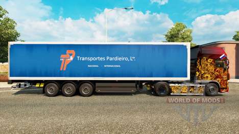 La piel Pardieiro Transportes Lda para semi-remo para Euro Truck Simulator 2