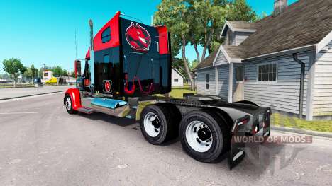 Скин Hell Energy Drink на Freightliner Coronado para American Truck Simulator