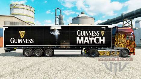 Guinness de la piel para remolques para Euro Truck Simulator 2
