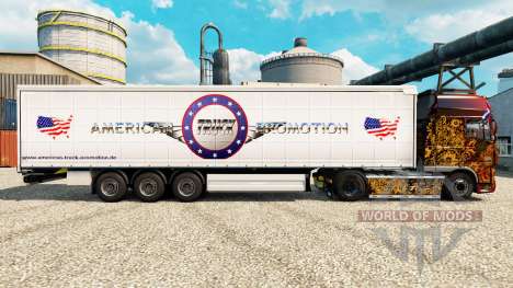 La piel de Camiones norteamericanos Promoción pa para Euro Truck Simulator 2