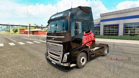 El infierno de Fondos de la piel para camiones V para Euro Truck Simulator 2