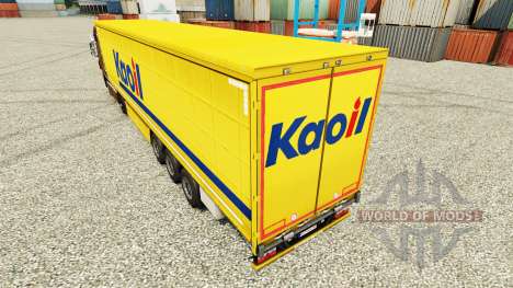 La piel Kaoil para remolques para Euro Truck Simulator 2