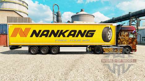 Nankang de la piel para remolques para Euro Truck Simulator 2