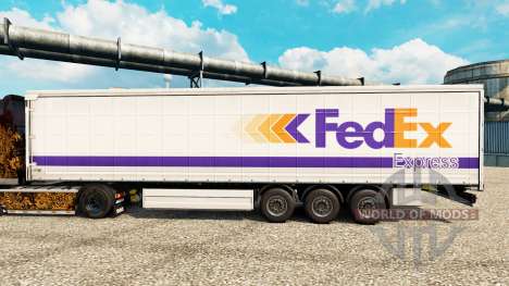 FedEx Express piel para remolques para Euro Truck Simulator 2