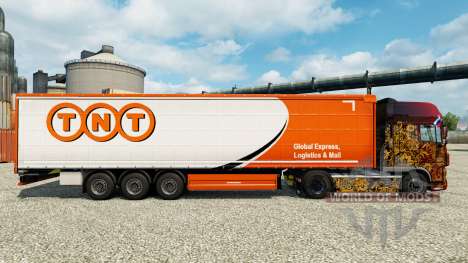 TNT piel para remolques para Euro Truck Simulator 2