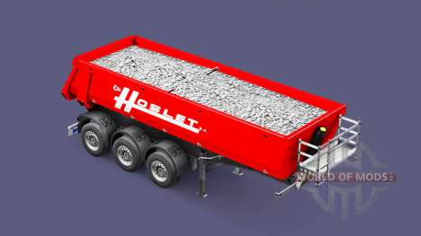 Semi-remolque volquete Schmitz Cargobull Hoslet para Euro Truck Simulator 2