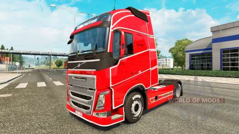 Simple de la piel para camiones Volvo para Euro Truck Simulator 2